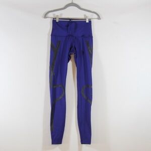 Adidas by Stella McCartney Purple Black TruePace Running Leggings FU0228